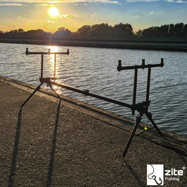 Rod Pod Aluminium für 3 Ruten Verstellbar mit Tasche Zite Fishing_auswahl6