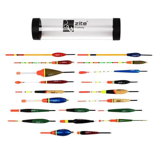 Posen Set Allround Schwimmer 20 Stück in Transportrohr Zite Fishing_auswahl1