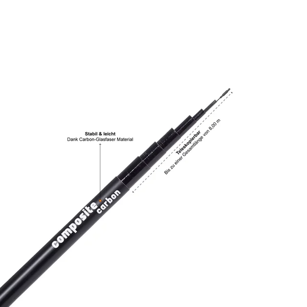 Stipprute 8m Carbon Composite Stippe Zite Fishing_auswahl2