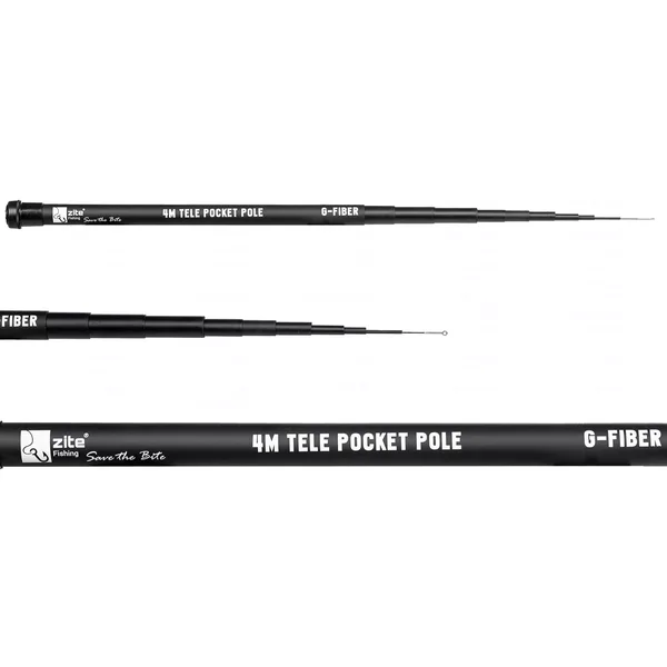 Teleskop Pocket Pole Stipprute 4m mit Tasche Zite Fishing_auswahl4