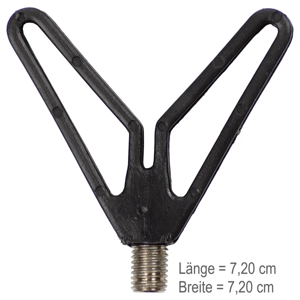 Rutengabel Set V-Form Schwarz 3 Stück Zite Fishing_auswahl2