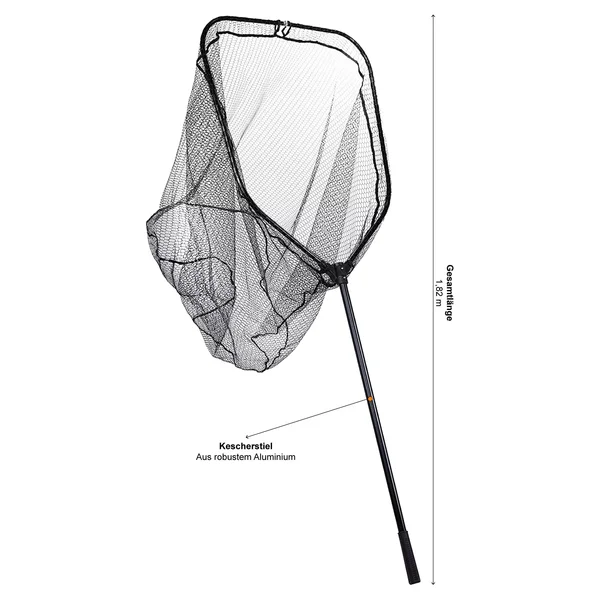 Bootskescher Gummiert Groß & Faltbar 70x85cm Zite Fishing_auswahl1