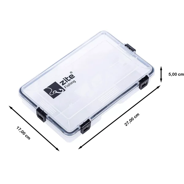 Wasserdichte Angelbox 27x18x5cm Variable Tacklebox Zite Fishing_auswahl2