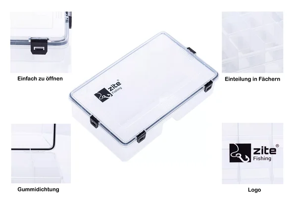 Köderbox & Angelbox Waterproof Serie Groß 35x21x9cm Zite Fishing_auswahl2