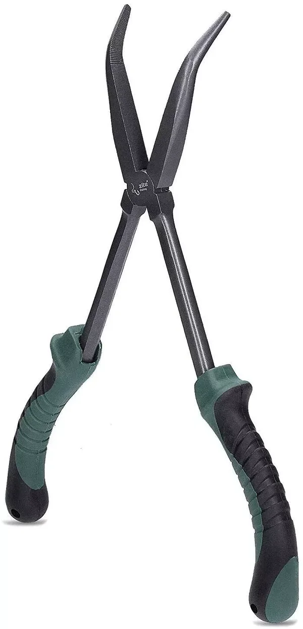 Spinnkescher Gummiert + Hakenlösezange + Scale Maßband Aufrollbar Zite Fishing Set_auswahl1
