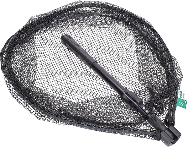 Spinnkescher Gummiert + Hakenlösezange + Scale Maßband Aufrollbar Zite Fishing Set_auswahl5