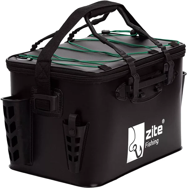 EVA Angeltasche Wasserdicht + Tackleboxen Medium als Bootstaschen Set Zite  Fishing