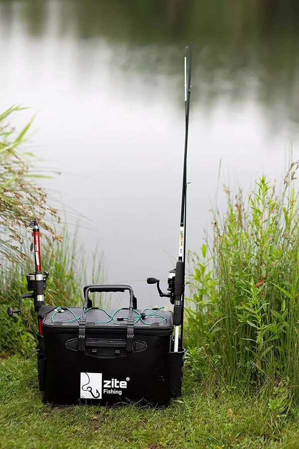 EVA Angeltasche Wasserdicht + Tackleboxen Medium als Bootstaschen Set Zite Fishing_auswahl3