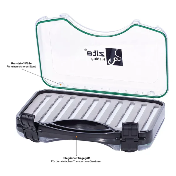 Zite Fishing Trout Spoon Box Groß & Wasserdicht 28x22x7cm_auswahl5