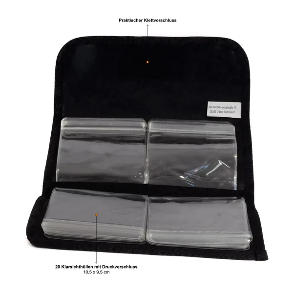 Vorfachtasche Angeln Groß & Faltbar 24,5x12cm Zite Fishing_auswahl3