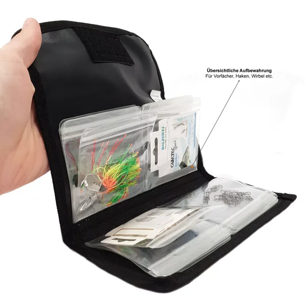 Vorfachtasche Angeln Groß & Faltbar 24,5x12cm Zite Fishing_auswahl4