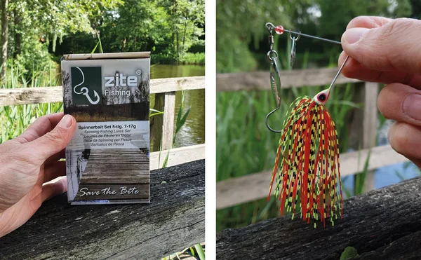 Spinnerbaits Set 7-17g 5 STK Spinnköder Hecht Zander Barsch Zite Fishing_auswahl5