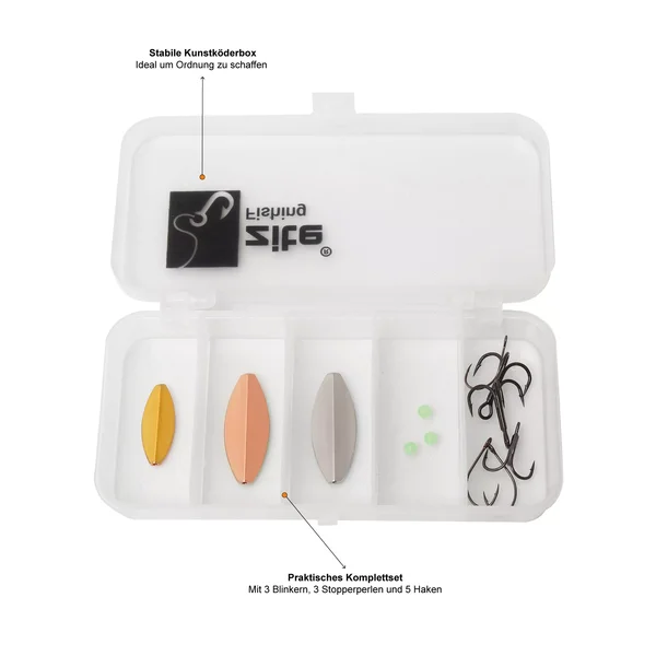 Inline Spoon Forellen Durchlaufblinker Set Metallic 2-3,5g Zite Fishing_auswahl2