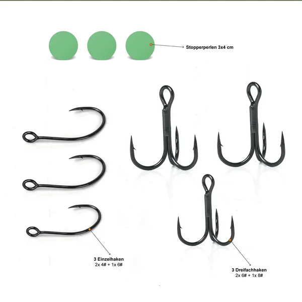 Inline Spoon Forellen Durchlaufblinker Set Metallic 2-3,5g Zite Fishing_auswahl4