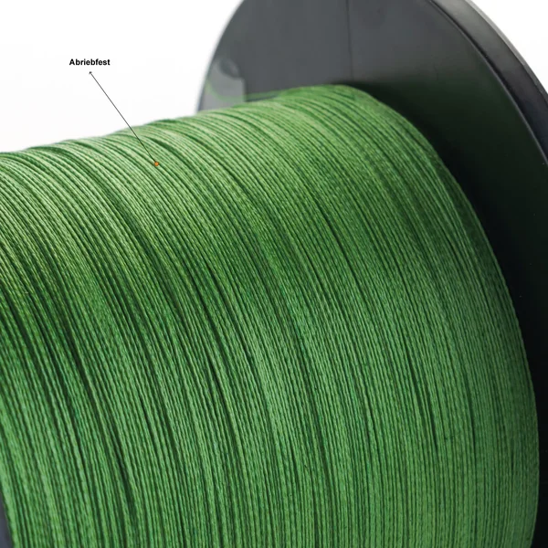 Dynasty Premium Geflochtene Angelschnur  500m,  0,60mm, Grn, Dyneema,  Tragkraft 86kg Angeln Geflochtene Schnur