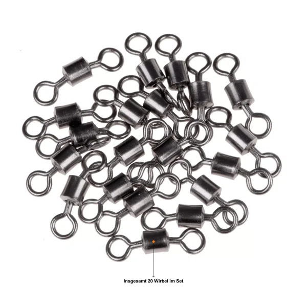 Spinnwirbel Ton Swivels Angelwirbel Gr. #4 35kg 20 Stück Zite Fishing _auswahl3