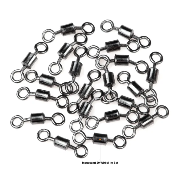Verbindungswirbel Ton Swivels Spinnwirbel Gr. #10 14kg 20 Stück Zite Fishing _auswahl3
