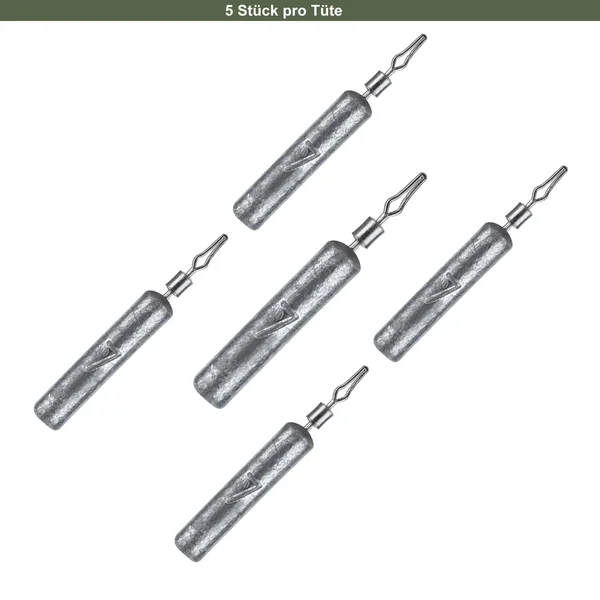 Dropshot Angelblei Grundblei Stabblei 7 g 5 Stück Set Zite Fishing_auswahl5