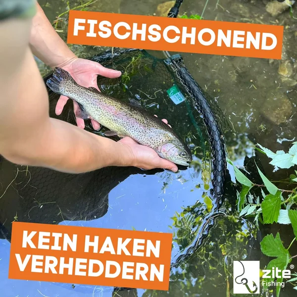 Streetfishing Kescher Gummiert Teleskop Spinnkescher Schwimmend 3,70m Zite Fishing_auswahl3