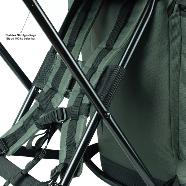 Angelrucksack mit Stuhl Rucksackstuhl Angeln 52x49x30cm Zite Fishing_auswahl4