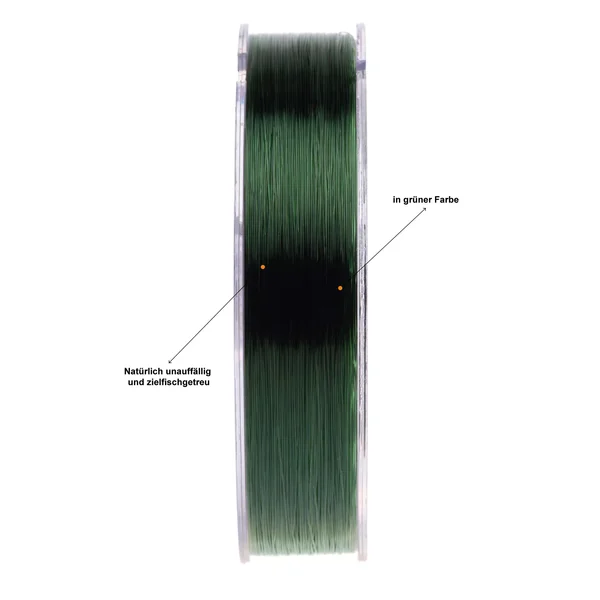 Hecht Angelschnur Monofil Nylonschnur 0,35mm 550m Grün Zite Fishing_auswahl2