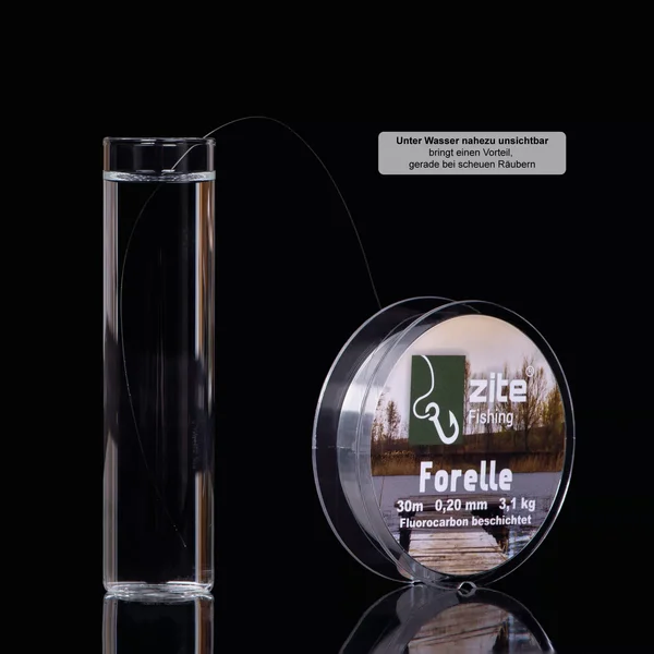 Fluorocarbon Vorfachschnur Beschichtete Angelschnur 30m Forelle Zite Fishing_auswahl2