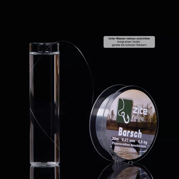 Fluorocarbon Vorfachschnur Barsch 30m Angelschnur Zite Fishing_auswahl2