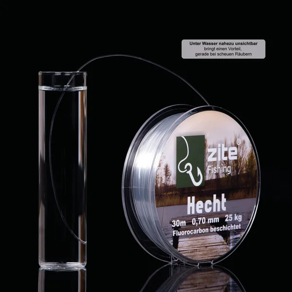 Zite Fishing Fluorocarbon Vorfach Schnur Hecht Angeln 0,7mm 30m_auswahl2