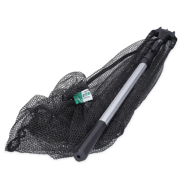 Zite Fishing Angelkescher gummiert 2,10 m + Fisch-Maßband 120 cm + Hakenlöser-Zange 18 cm im Set_auswahl4