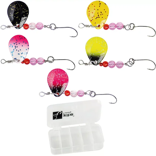 Zite Fishing Köderbox + 4 Forellen Spoon Sets + Spinner_auswahl4