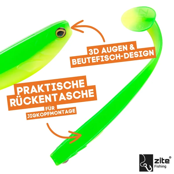 Inzite Pershad Lime Bomb 8 cm 7 STK Gummiköder Barsch_auswahl3