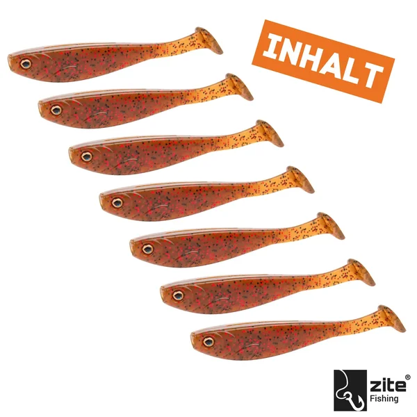 Inzite Pershad Liquid Oil 8 cm 7 STK Gummiköder Barsch_auswahl7