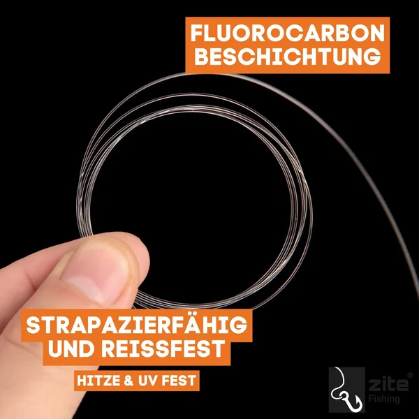 Zite Fishing Fluorocarbon Vorfach Schnur Zander 0.5mm 30m_auswahl1