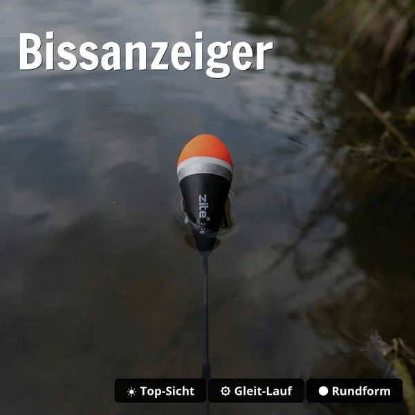 Zite Fishing Schlepp-Posen Set Rund 2g - Forellenpose mit Zubehör für Forellensee_auswahl4