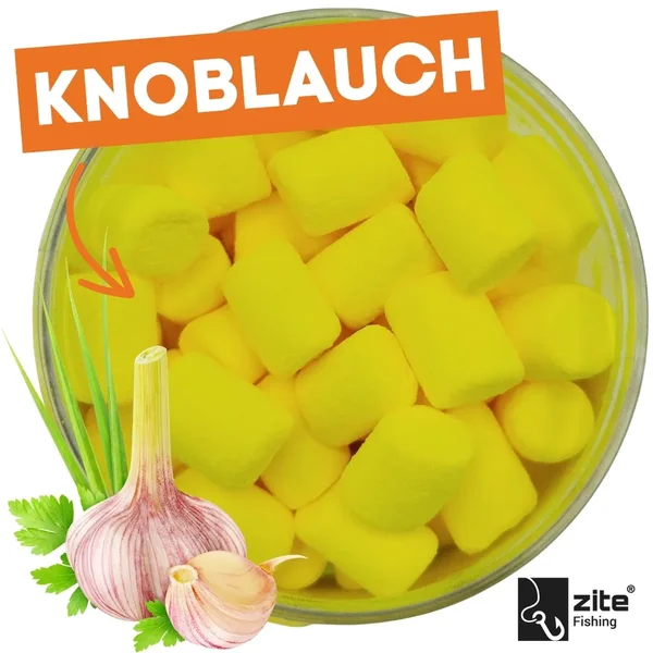 Troutmallows Angelköder Forelle Gelb Knoblauch-Aroma 40 g Zite Fishing_auswahl2
