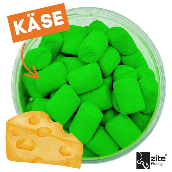Troutmallows Angelköder Forelle Grün Käse-Aroma 40 g Zite Fishing_auswahl2