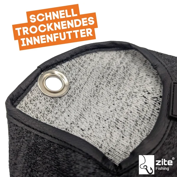 Zite Fishing Landehandschuhe L/XL mit Magnet-Karabiner – rutschfester Landegriff & schnell trocknendes Innenfutter_auswahl3