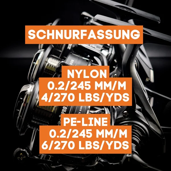 Zite Fishing Spinning Reel Pro 2000 bespult Spinnrolle mit Frontbremse 8+1 2 Aluminiumspulen für Spinnfischen_auswahl12