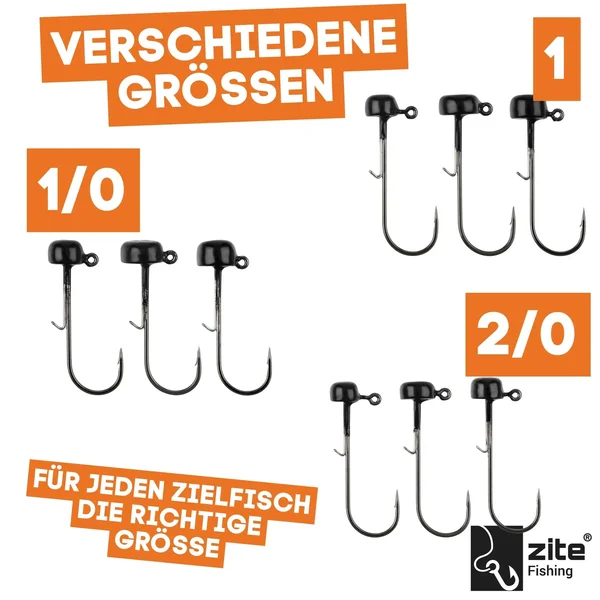 Tungsten Standup Jigs 1# 4,7g für Gummiköder - Bleifreier Angelhaken_auswahl6