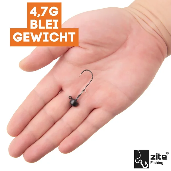 Tungsten Standup Jigs 1/0# 4,7g für Gummiköder - Bleifreier Angelhaken_auswahl2