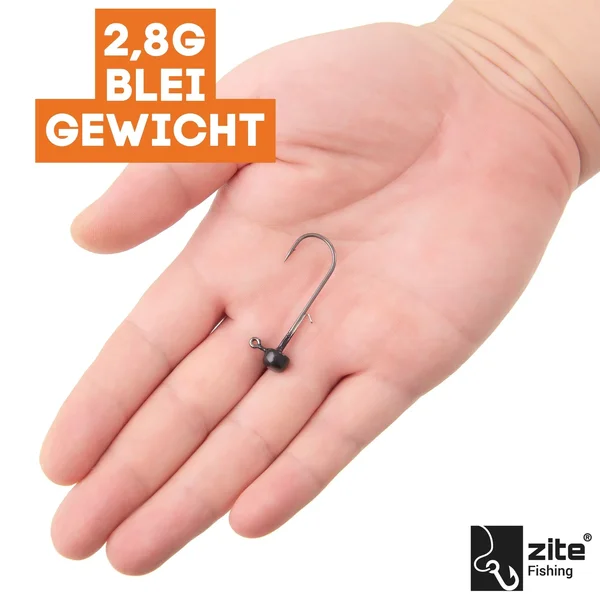 Tungsten Standup Jigs 2/0# 2,8g für Gummiköder - Bleifreier Angelhaken_auswahl2