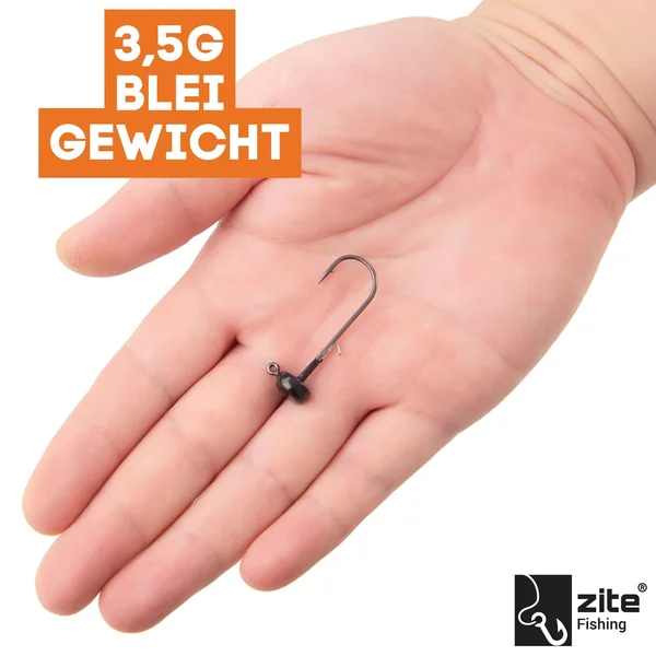 Tungsten Standup Jigs 2/0# 3,5g für Gummiköder - Bleifreier Angelhaken_auswahl2