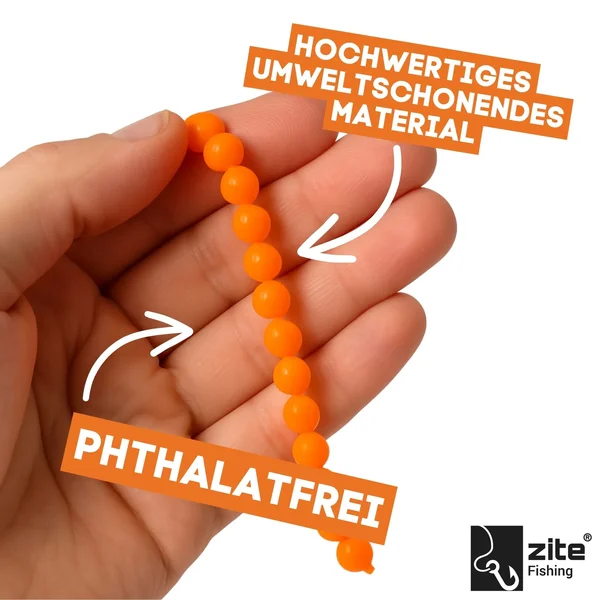 Salmy Beads Käse orange 8 mm 60 Stück Trout Eggs Köder Zite Fishing_auswahl3