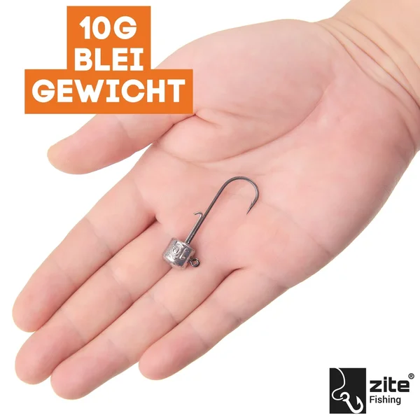 Stand Up Jigs 3/0# 10g für Gummiköder - Jighaken Grundangeln 5 Stück im Pack_auswahl2