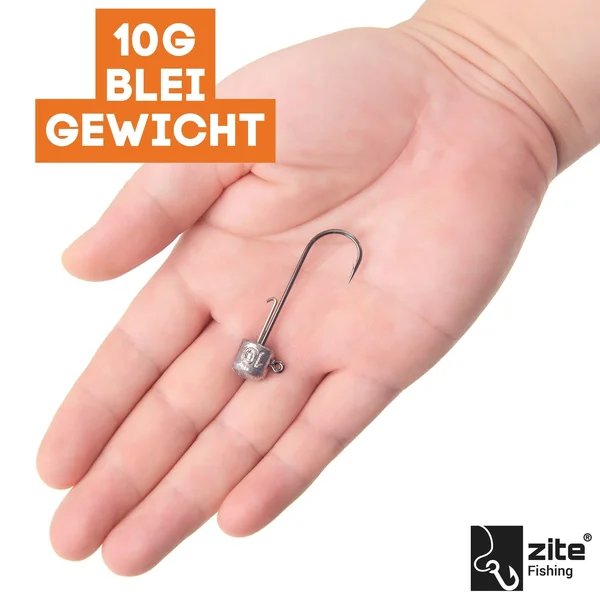 Stand Up Jigs 4/0# 10g für Gummiköder - Jighaken Grundangeln 5 Stück im Pack_auswahl2