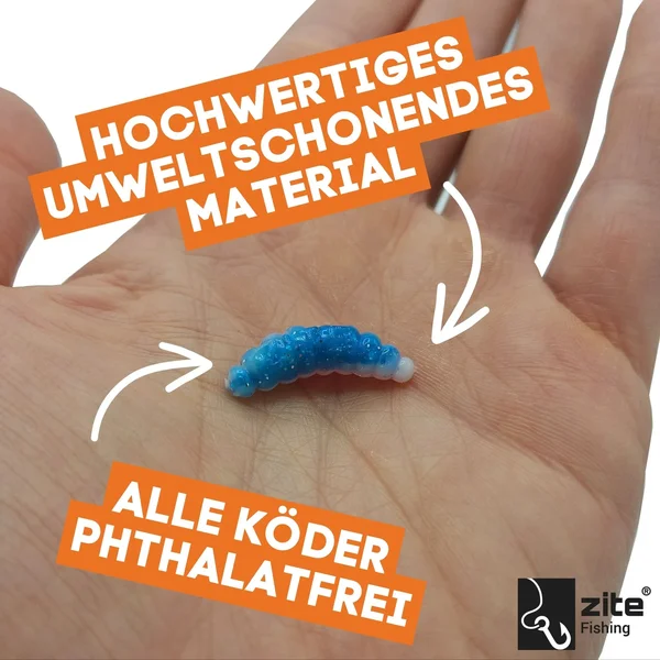 Forellen Gummiköder Überraschungspaket - 7 Dosen Premiumköder - Ideale Geschenkidee_auswahl4