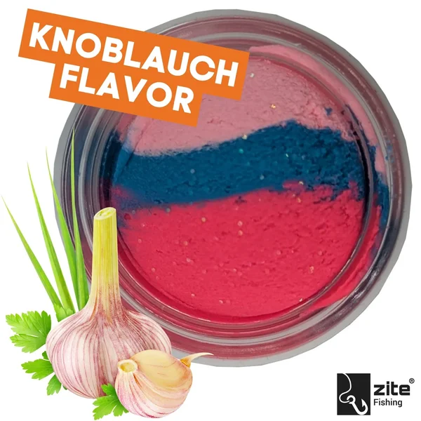 Zite Fishing Forellenteig Universe Trout Bait Forellenpaste mit Knoblaucharoma_auswahl3