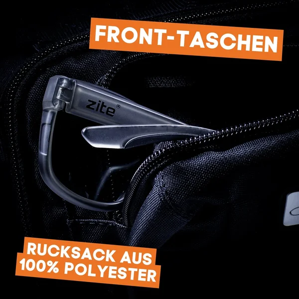 Zite Fishing Slingbag Angelrucksack mit 2 Tackleboxen - 36 x 25 x 13 cm Angeltasche _auswahl6