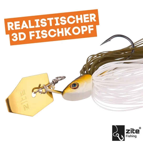 Reizköder Starterset - Inzite Rotator & Blader Set mit Gratis Trailer-Baits für Zander & Barsch_auswahl6