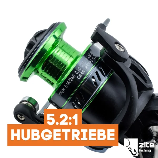 Zite Fishing Trout Reel 2000 Forellenrolle 3+1 Kugellager 2 Aluminiumspulen Angelrolle für Forellenangeln_auswahl2